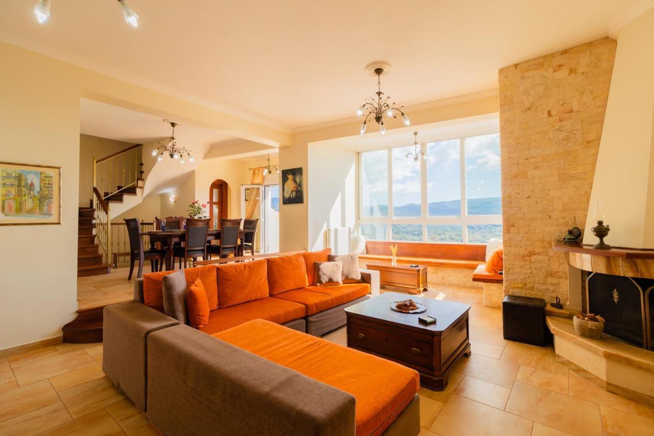 Villa Dinos By Posarellivillas Agrafoi Dış mekan fotoğraf