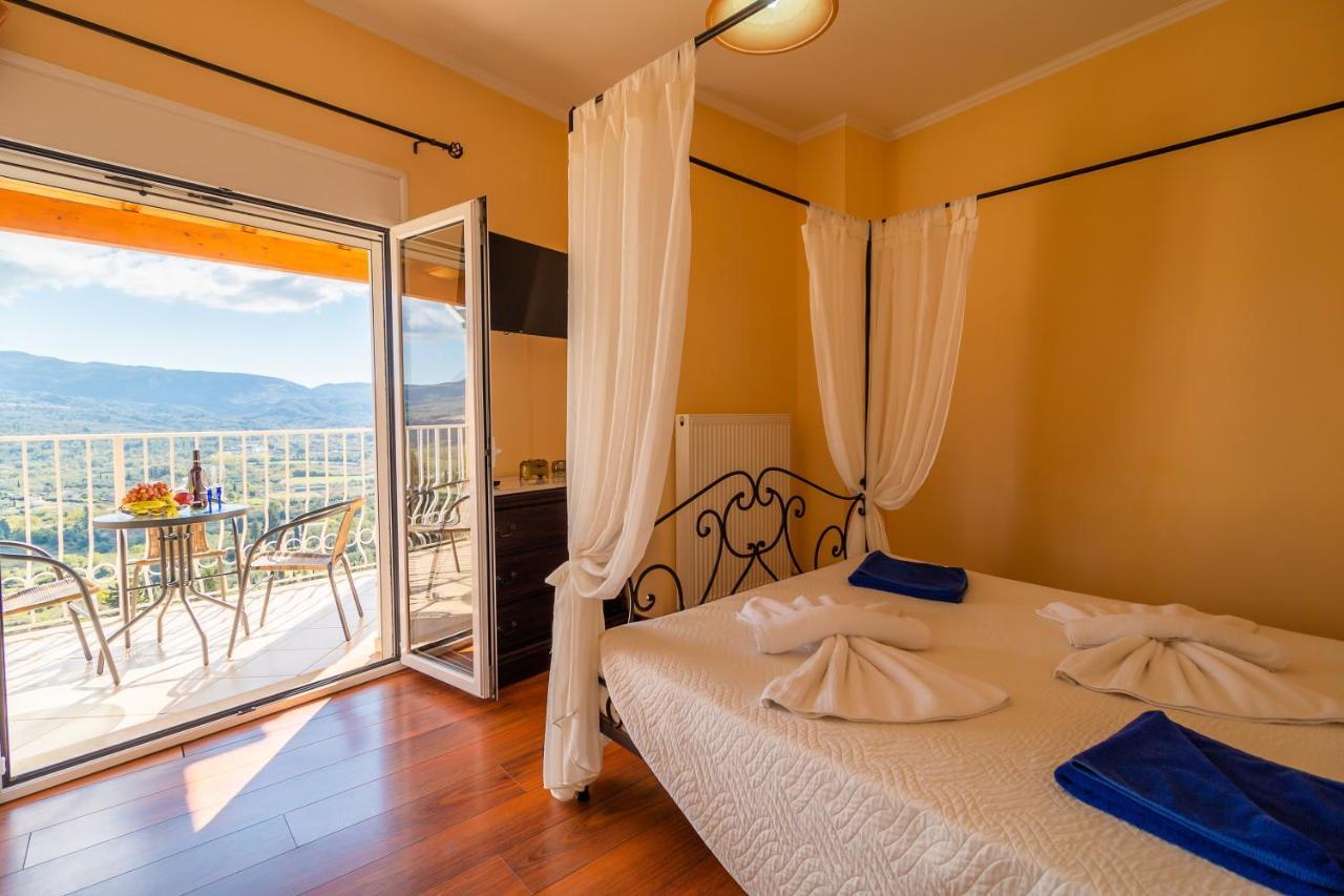 Villa Dinos By Posarellivillas Agrafoi Dış mekan fotoğraf