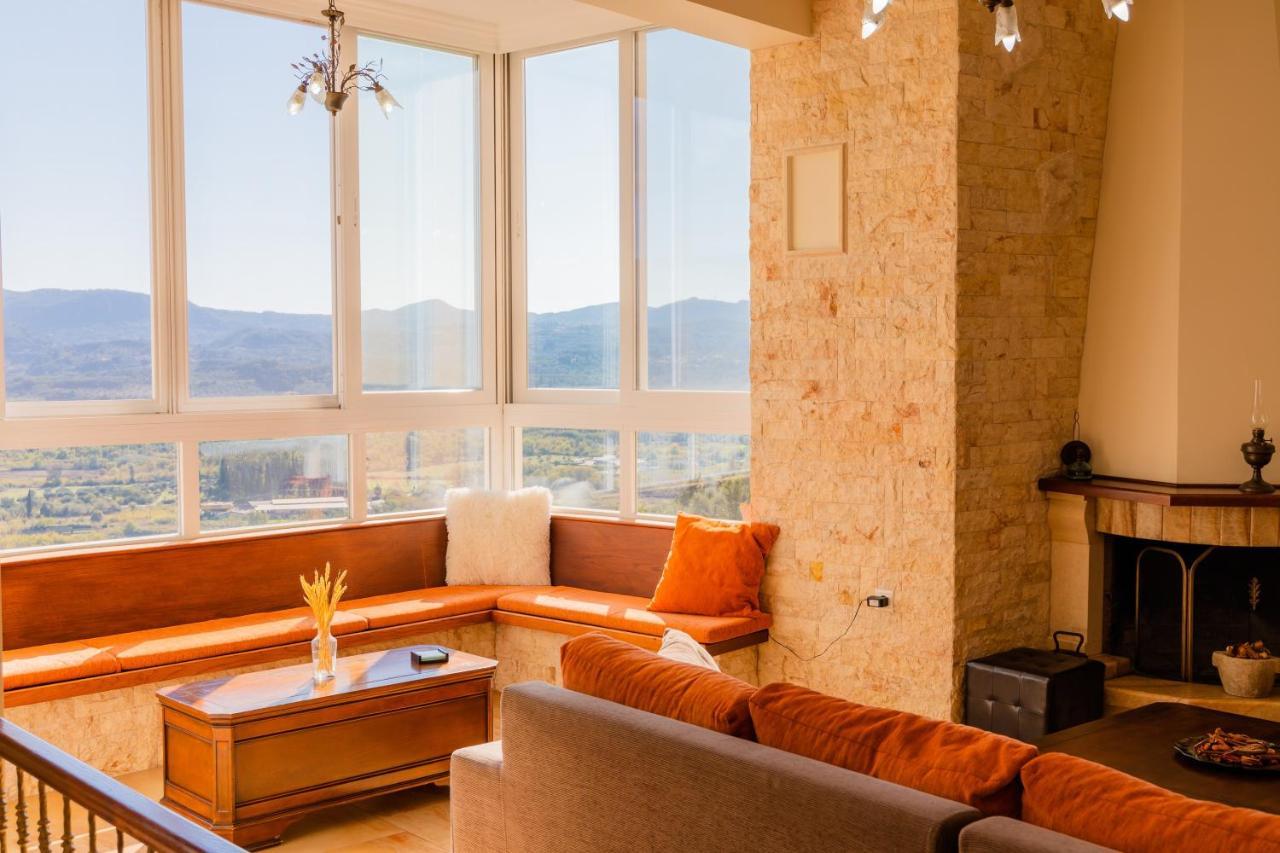 Villa Dinos By Posarellivillas Agrafoi Dış mekan fotoğraf