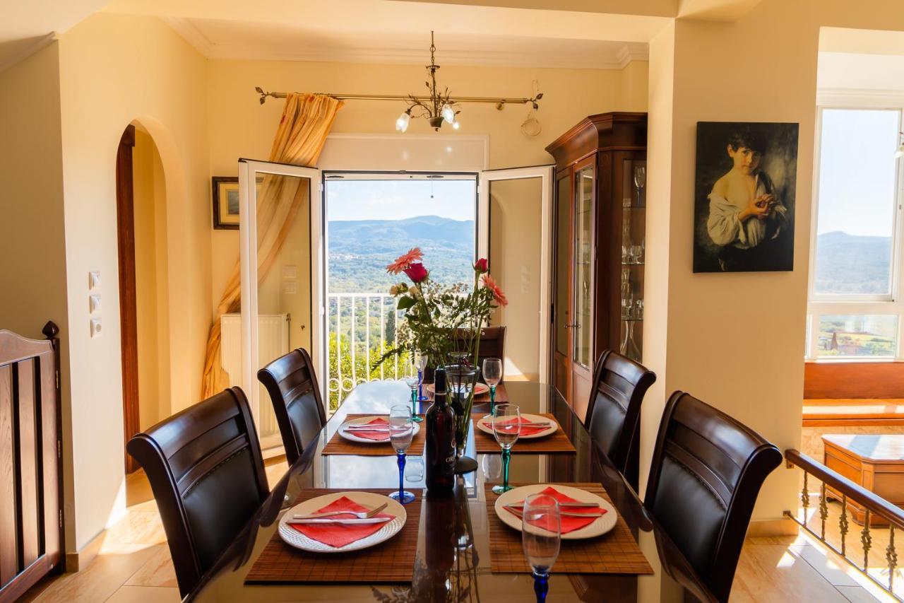 Villa Dinos By Posarellivillas Agrafoi Dış mekan fotoğraf