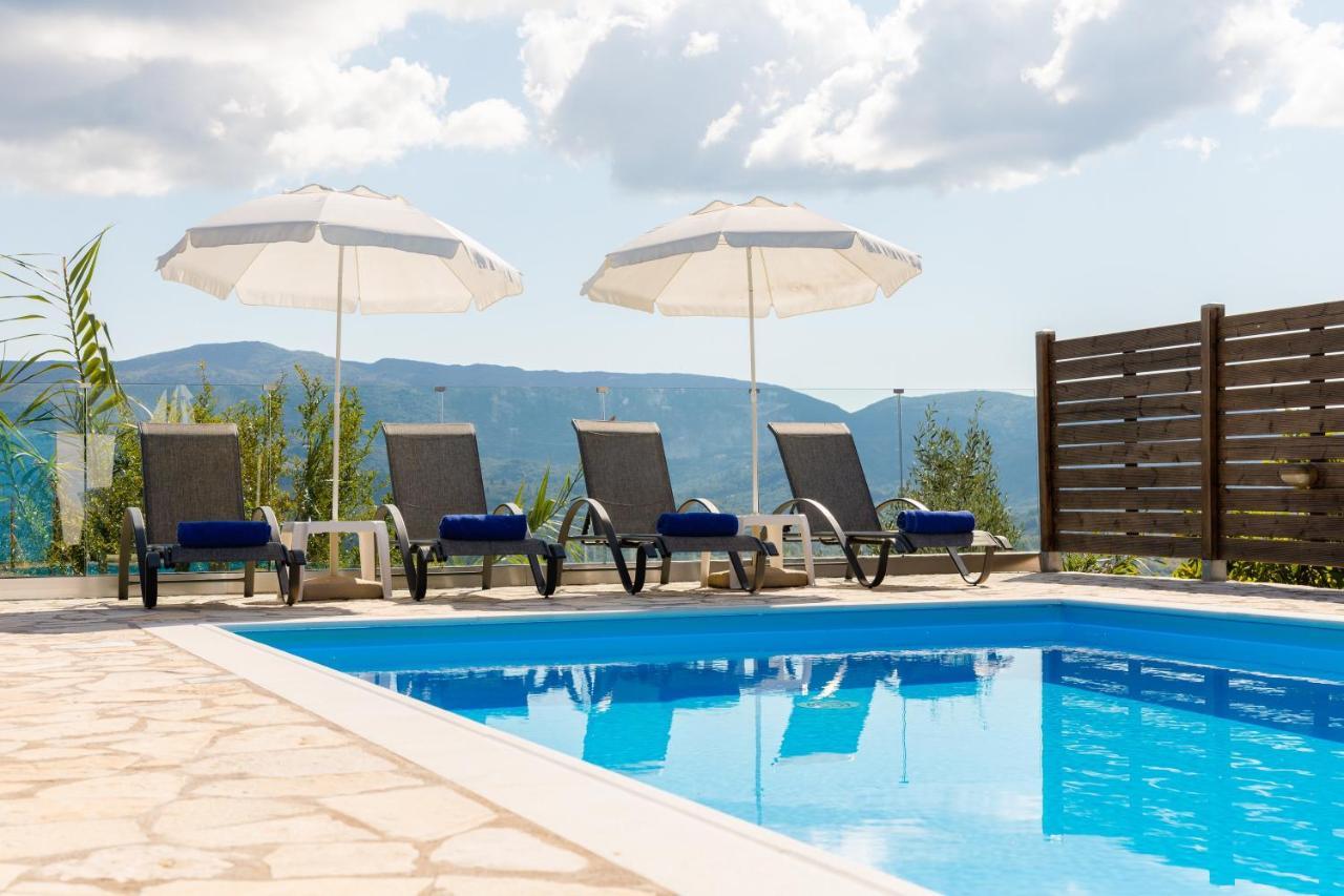 Villa Dinos By Posarellivillas Agrafoi Dış mekan fotoğraf