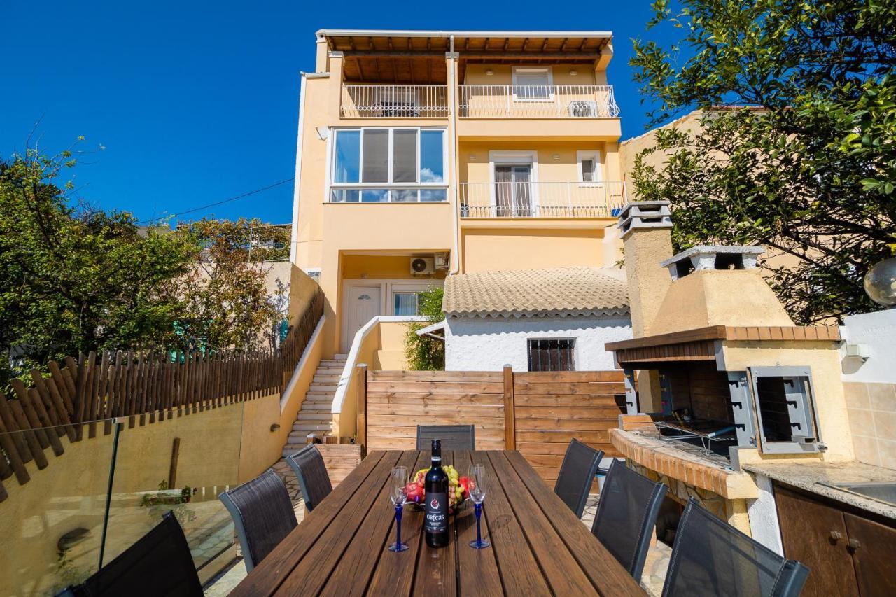 Villa Dinos By Posarellivillas Agrafoi Dış mekan fotoğraf